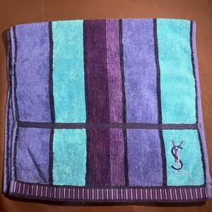 Authentic YSL stripe small towel